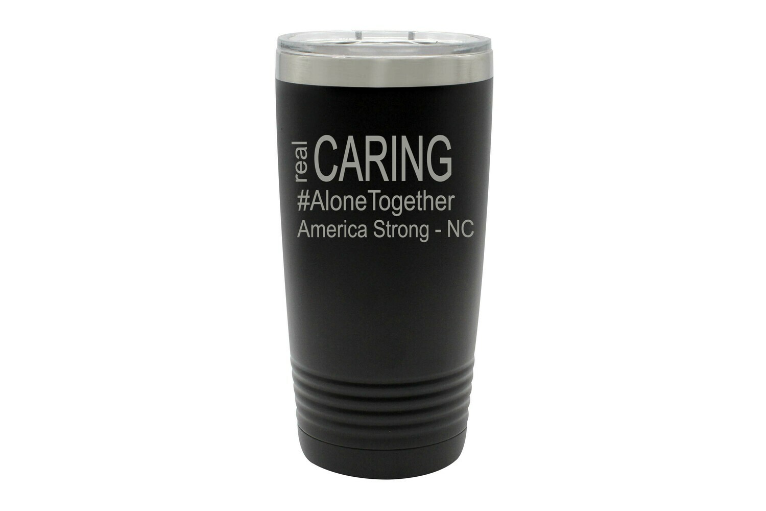 Real Caring (Alonetogether or StayatHome) Insulated Tumbler 20 oz