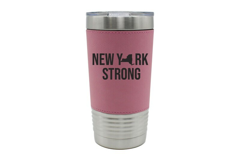 Leatherette 20 oz Customize with "Your State" Strong Insulated Tumbler