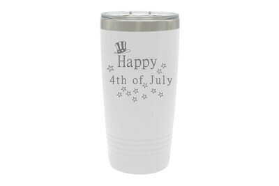 Happy 4th of July Insulated Tumbler 20 oz