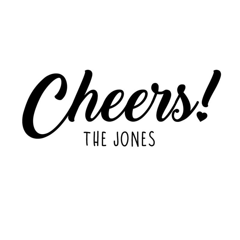 Custom Cheers w/Name Pilsner 20 oz Custom Cheers w/Name Pilsner 20 oz