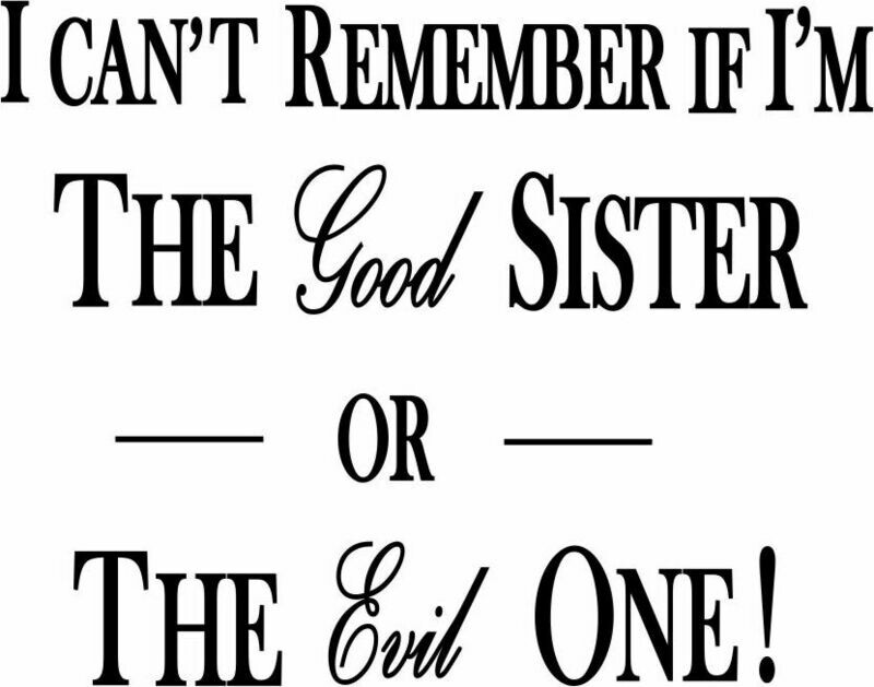 I can't remember if I am the Good Sister or Evil Sister Pilsner Insulated 20 oz