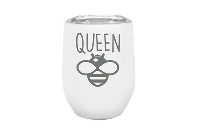 Queen Bee (With or Without Name) Insulated Tumbler 12 oz