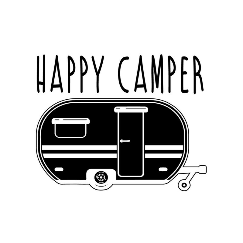 Happy Camper RV Insulated Beverage Holder