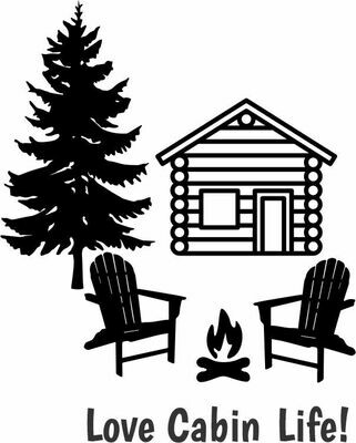 Love Cabin Life or Your Phrase Pilsner 20 oz Love Cabin Life or Your Phrase Pilsner 20 oz