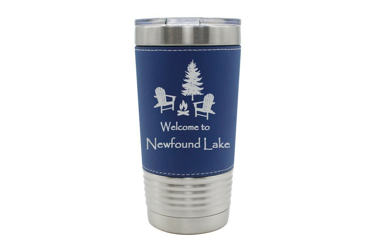 Leatherette 20 oz Welcome to Your Choice Insulated Tumbler