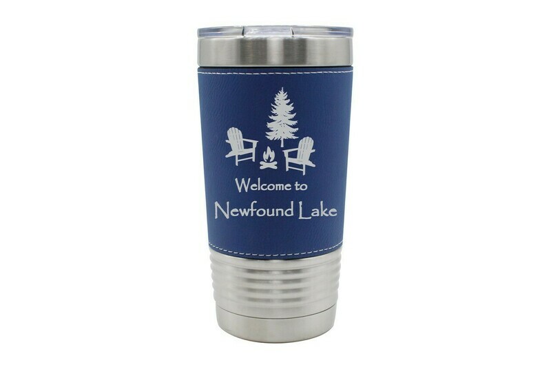 Leatherette 20 oz Welcome to Your Choice Insulated Tumbler