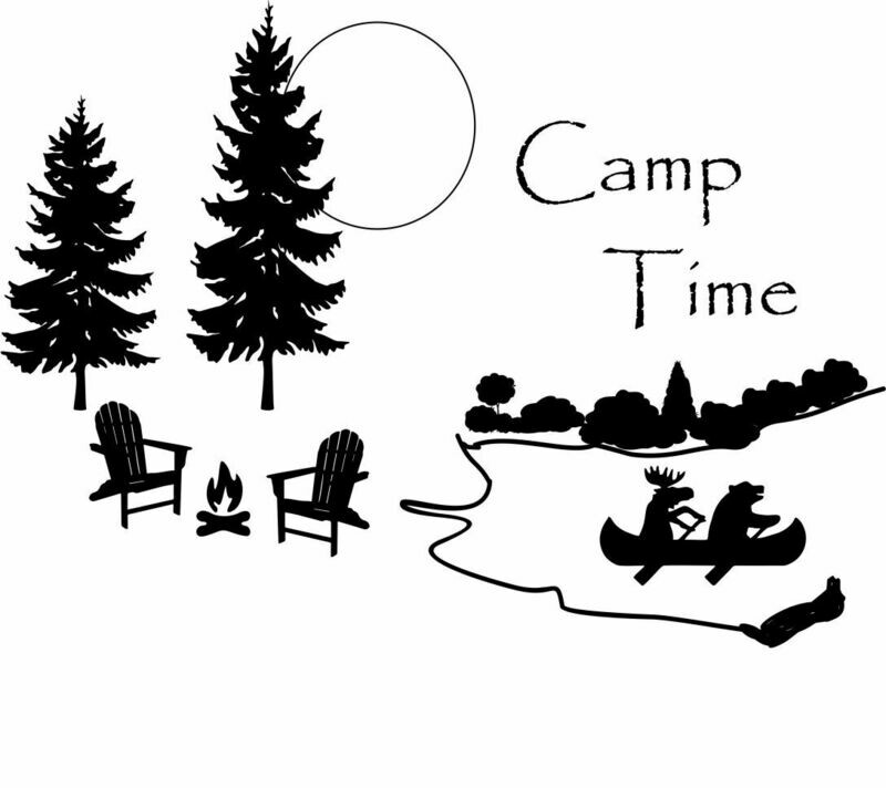 Camp Time or Your Words Insulated Tumbler 30 oz
