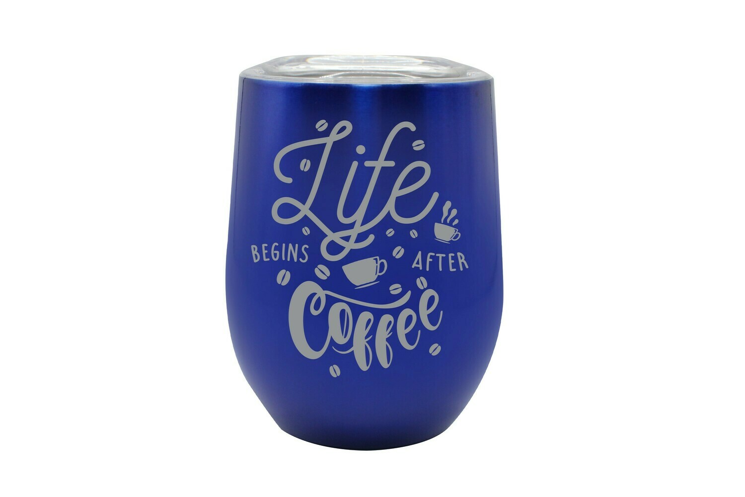 Life Begins After Coffee Insulated Tumbler 12 oz