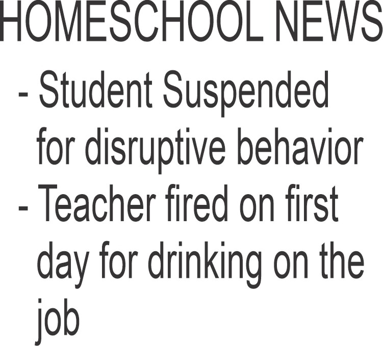 Homeschool News Bulletin Insulated Tumbler 30 oz