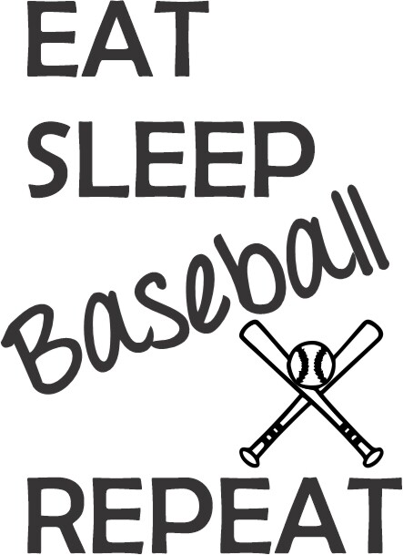 Eat Sleep (Choose from 19 Sports) Repeat Pilsner 20 oz