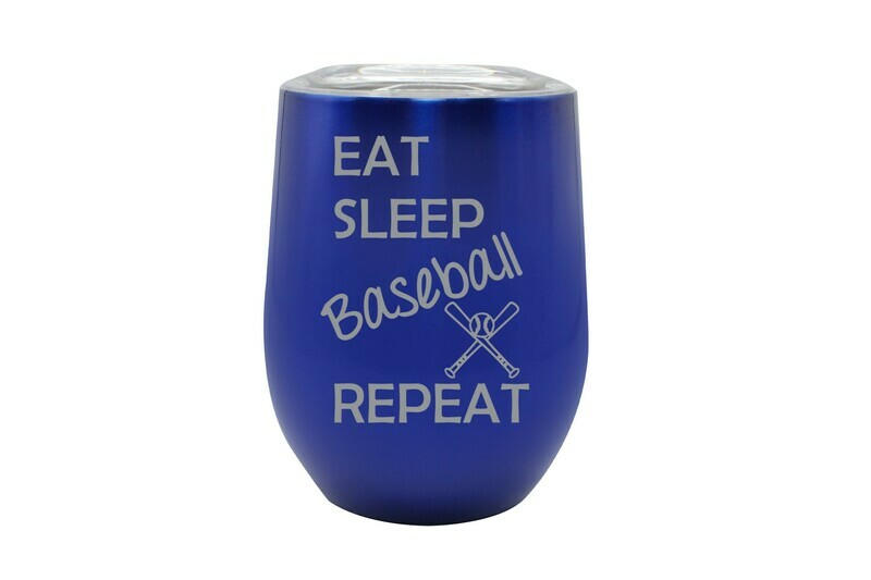 Eat Sleep (Choose from 19 Sports) Repeat Insulated Tumbler 12 oz