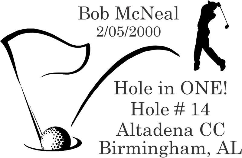 Hole In One with Personalized Information Insulated Tumbler 30 oz