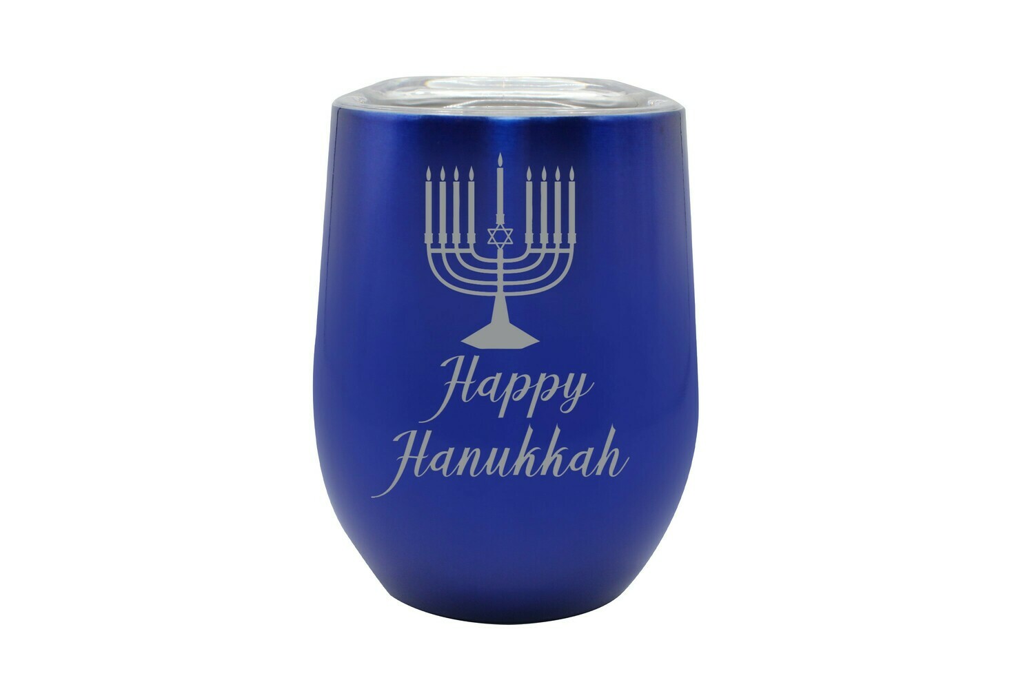 Happy Hanukkah Designs Insulated Tumbler 12 oz