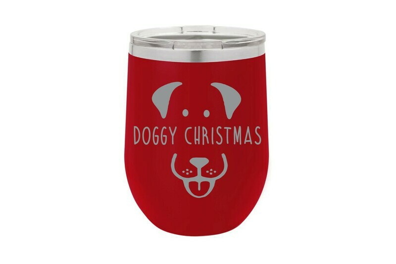 Doggy Christmas Insulated Tumbler 12 oz Doggy Christmas Insulated Tumbler 12 oz