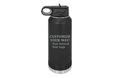 Customize Your Way - Insulated Water Bottle 32 oz