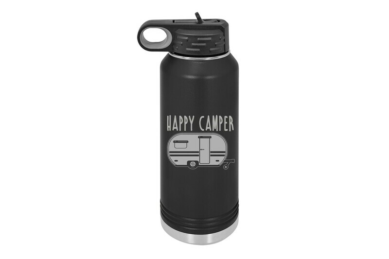 Happy Camper RV Insulated Water Bottle 32 oz Happy Camper RV Insulated Water Bottle 32 oz