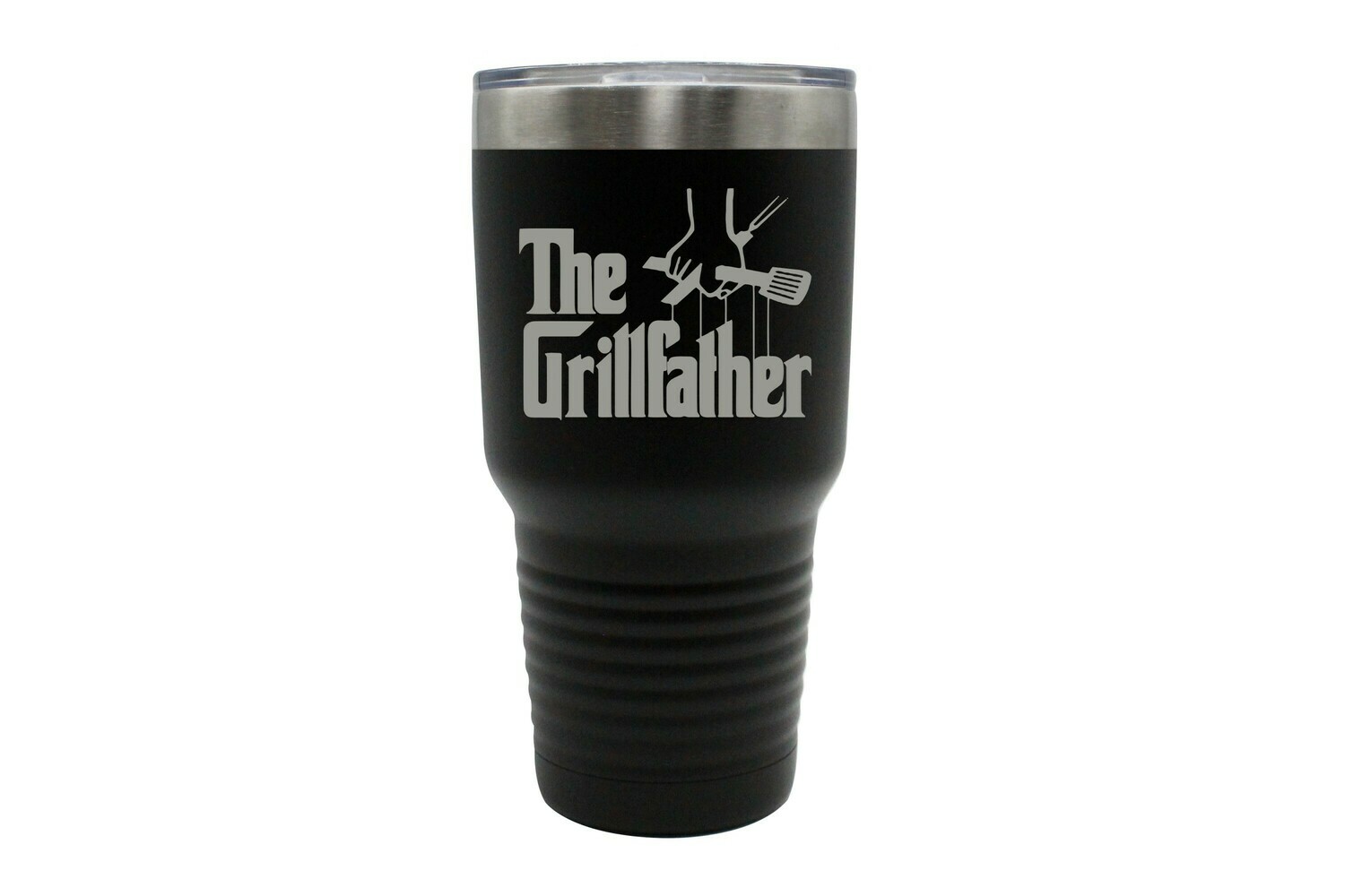 The Grillfather with or without Location Insulated Tumbler 30 oz