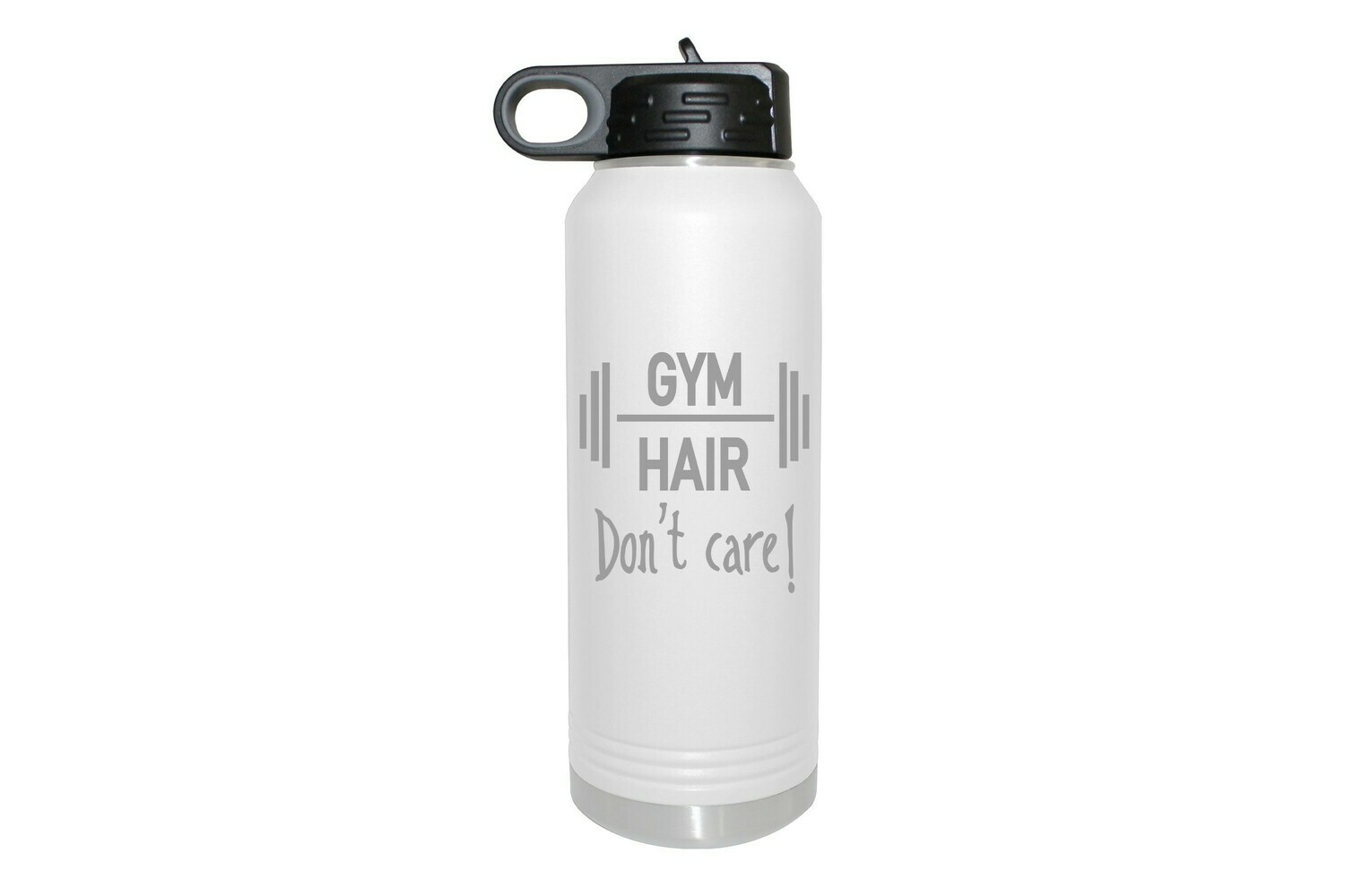 Gym Hair Don't Care Insulated Water Bottle 32 oz