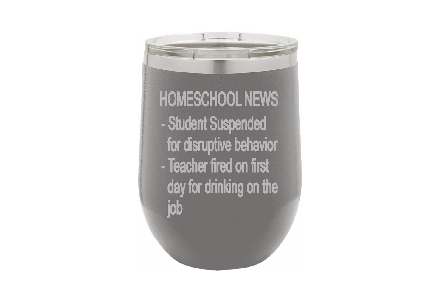 Homeschool News Bulletin Insulated Tumbler 12 oz