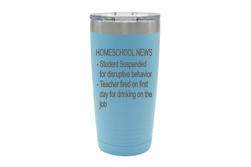 Homeschool News Bulletin Insulated Tumbler 20 oz