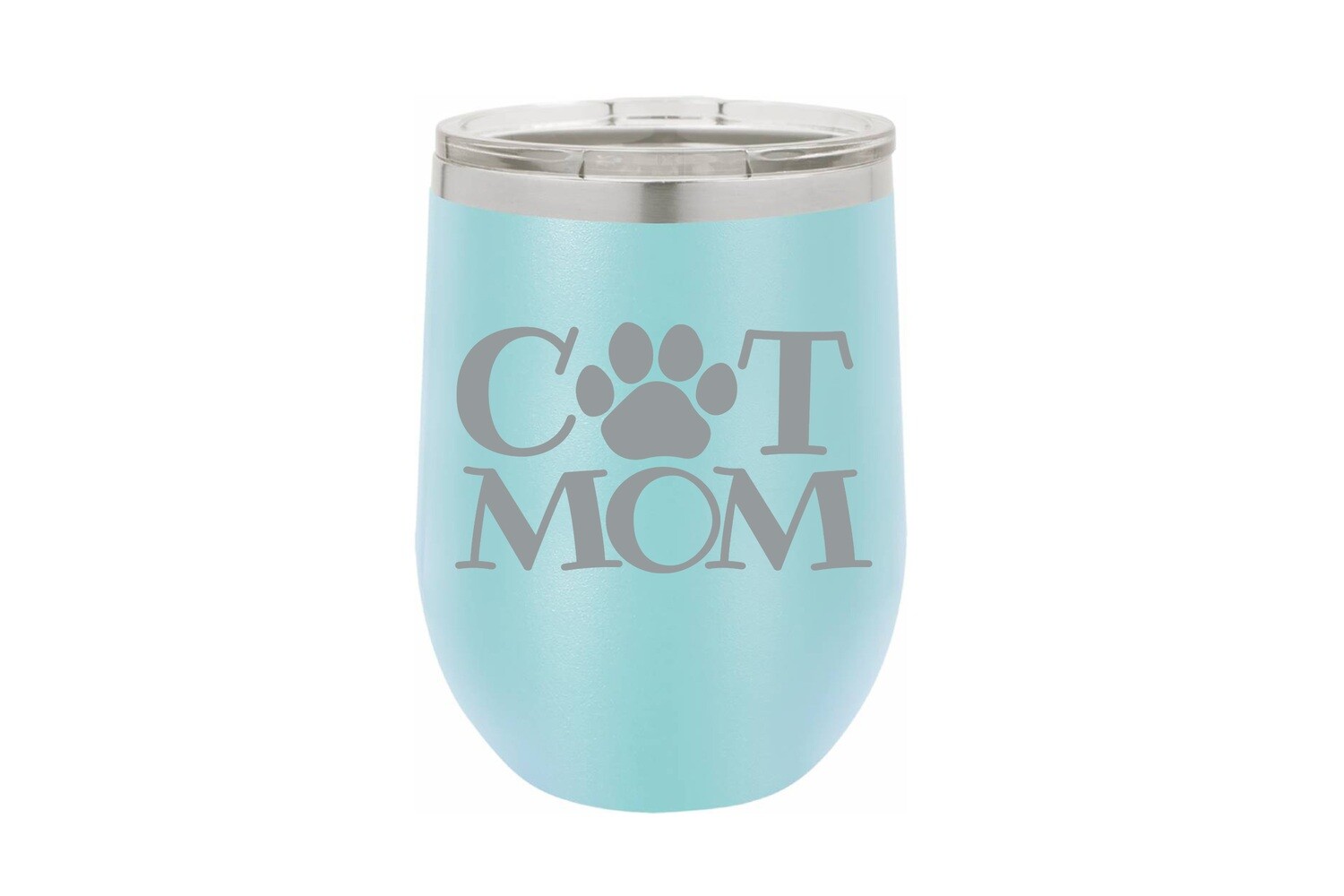 Cat Mom (without or with name) Insulated Tumbler 12 oz