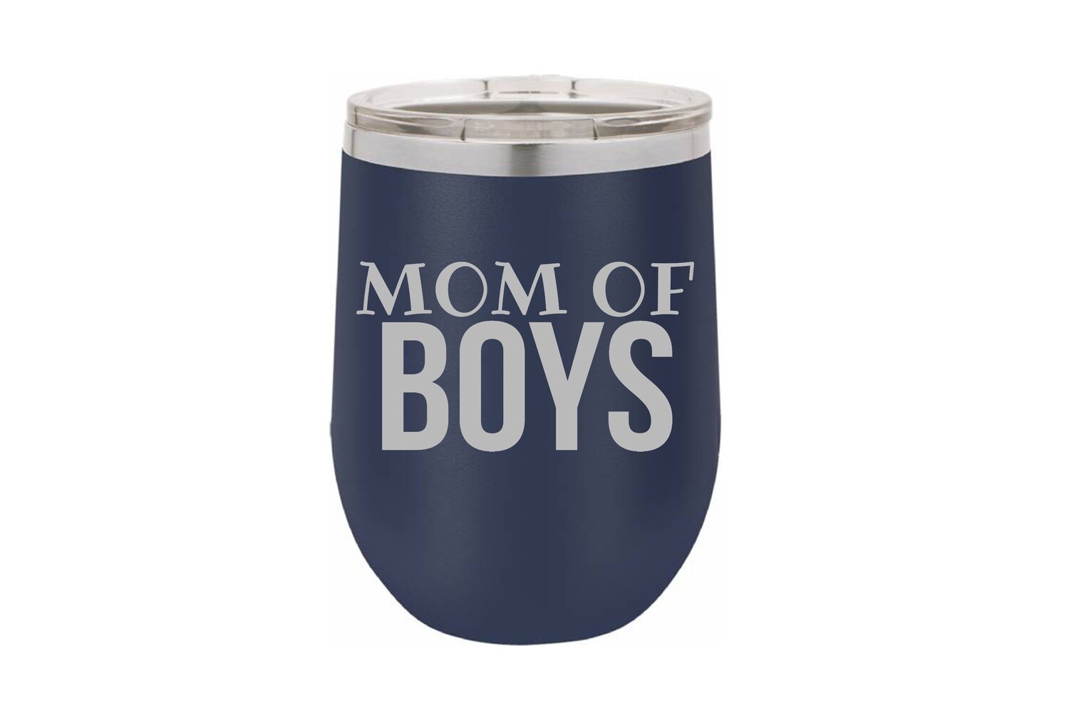 Mom of Boys (without or with name) Insulated Tumbler 12 oz