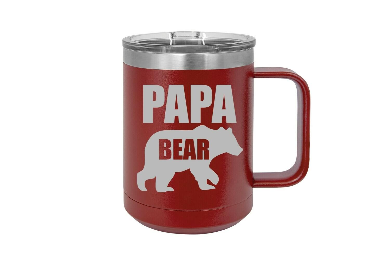 Papa Bear 15 oz Insulated Mug