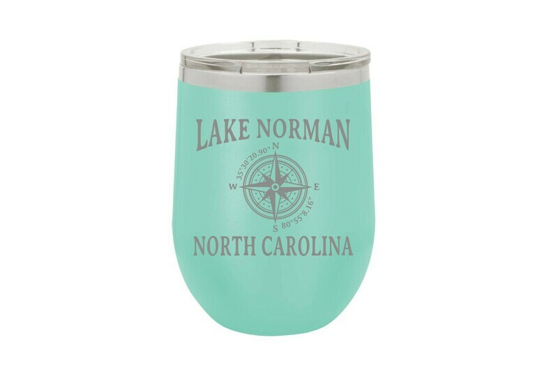 Custom Location with Latitude & Longitude Insulated Tumbler 12 oz