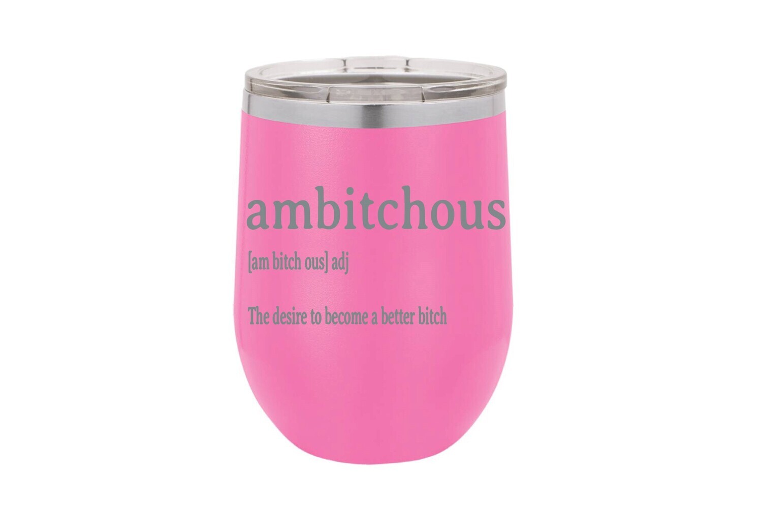 ambitchous adj Insulated Tumbler 12 oz