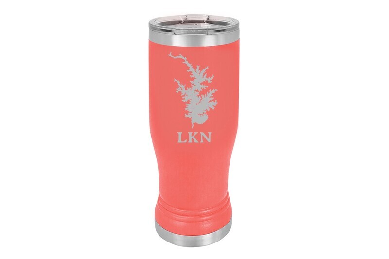 Body of Water w/Location Name Insulated Pilsner 14 oz
