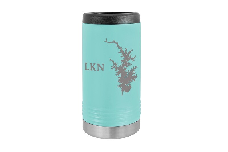 Body of Water w/Location Name - SLIM Beverage Holder