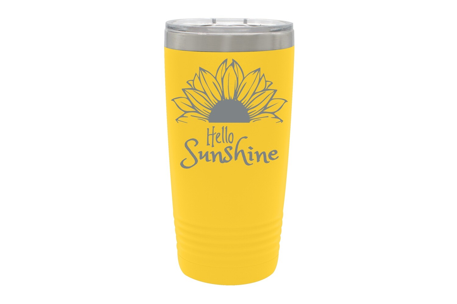 Sunflower with Hello Sunshine Insulated Tumbler 20 oz