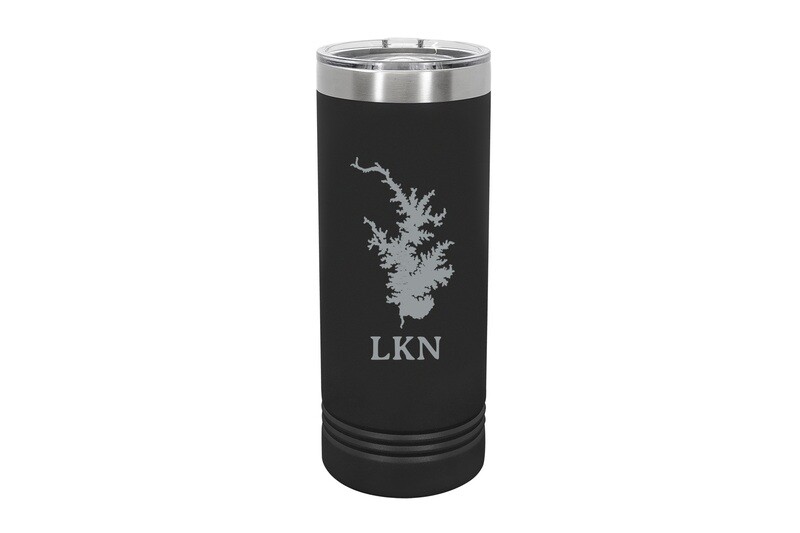 Skinny 22 oz Body of Water with Location Name Insulated Tumbler