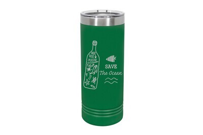 Skinny 22 oz Save the Ocean Insulated Tumbler