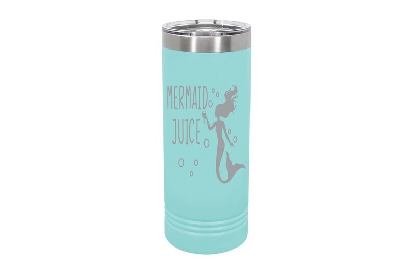 Skinny 22 oz Mermaid Juice Insulated Tumbler