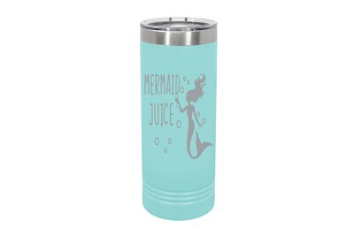 Skinny 22 oz Mermaid Juice Insulated Tumbler