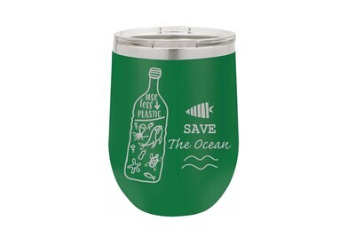 Save the Ocean Insulated Tumbler 12 oz