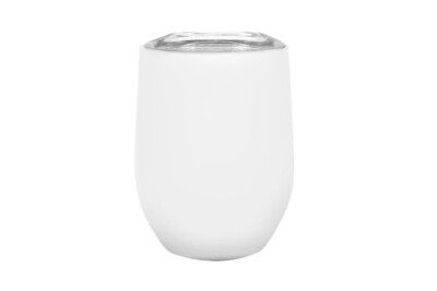 Limited Edition White Color 12 oz Insulated Tumbler (can be customized)