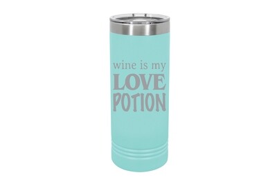 Skinny 22 oz Wine is my Love Potion Insulated Tumbler