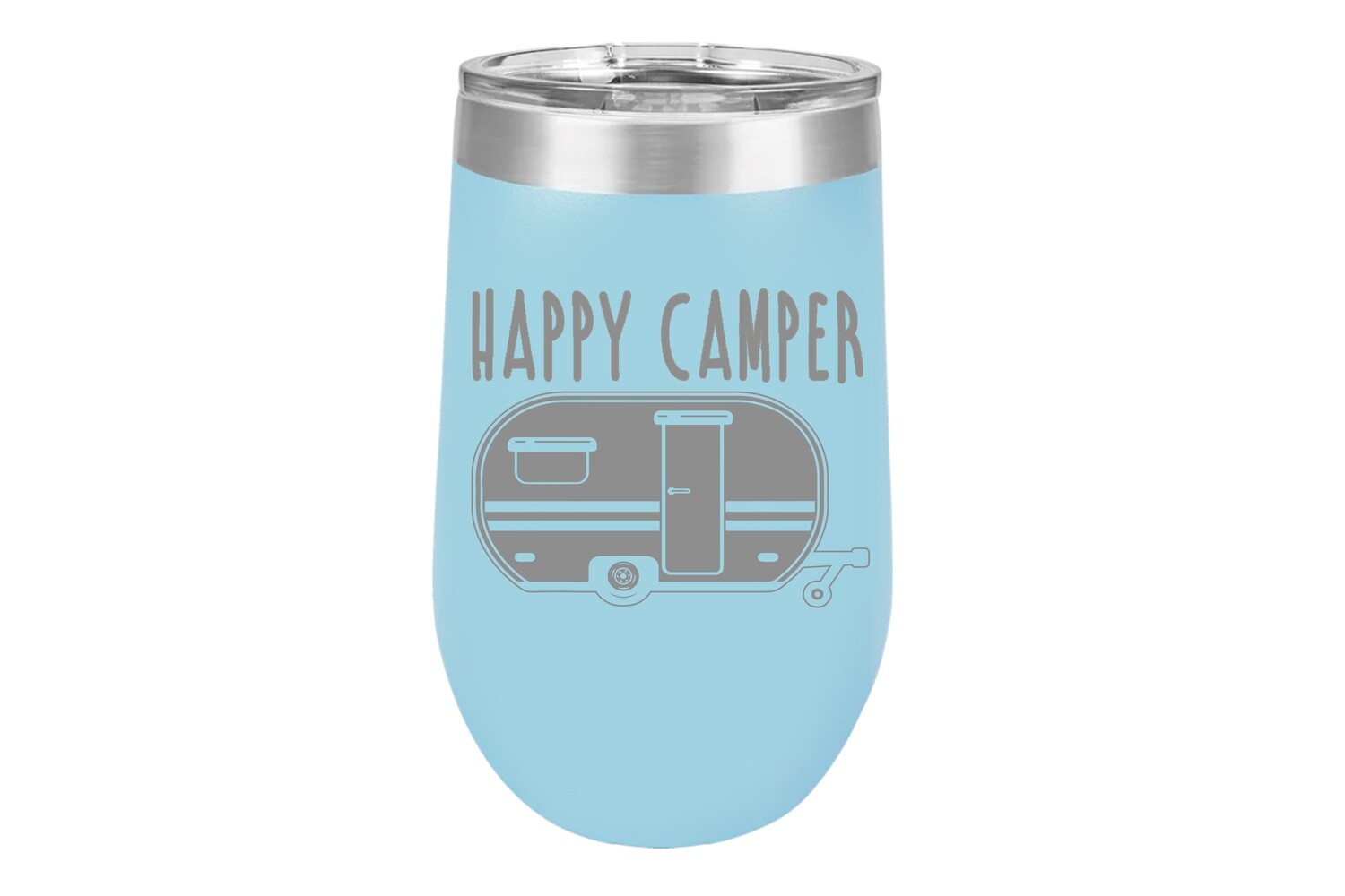 Happy Camper 16 oz Insulated Tumbler