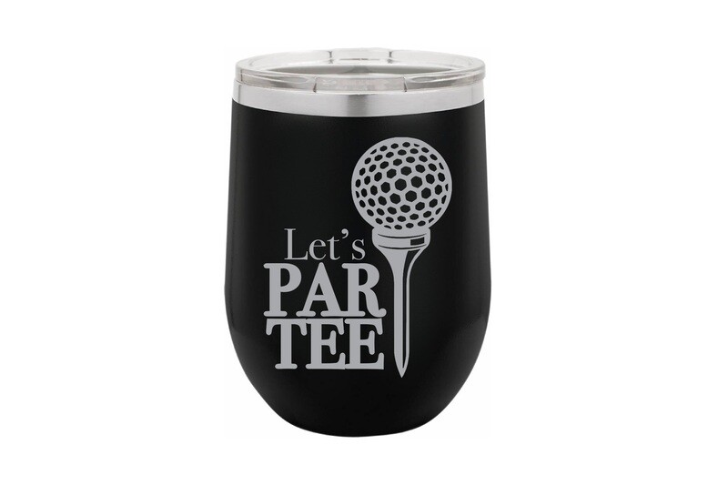Let's Par Tee Insulated Tumbler 12 oz
