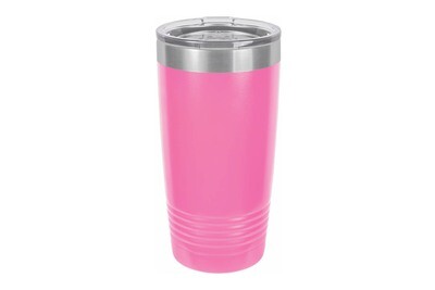 20 oz Discontinued Style Pink Insulated Tumbler (can be customized)