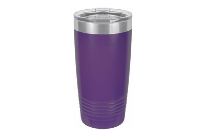 20 oz Discontinued Style Purple Insulated Tumbler (can be customized)
