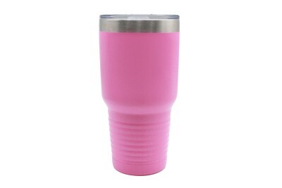30 oz Discontinued Style Pink Insulated Tumbler (can be customized)