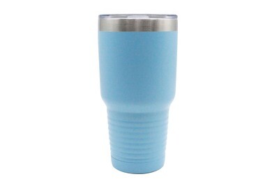 30 oz Discontinued Style Light Blue Insulated Tumbler (can be customized)