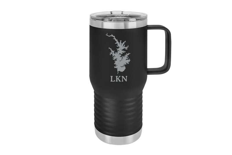 Travel Mug 20 oz Insulated Body of Water w/Location