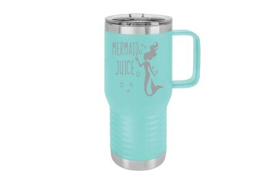 Travel Mug 20 oz Insulated Mermaid Juice