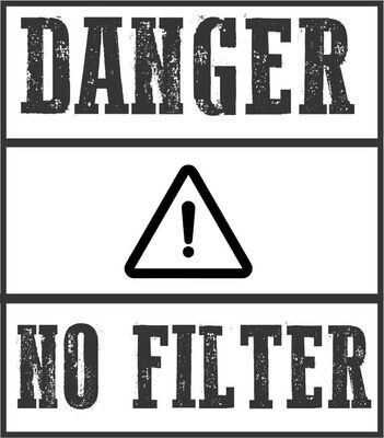 Danger No Filter Insulated Tumbler 30 oz