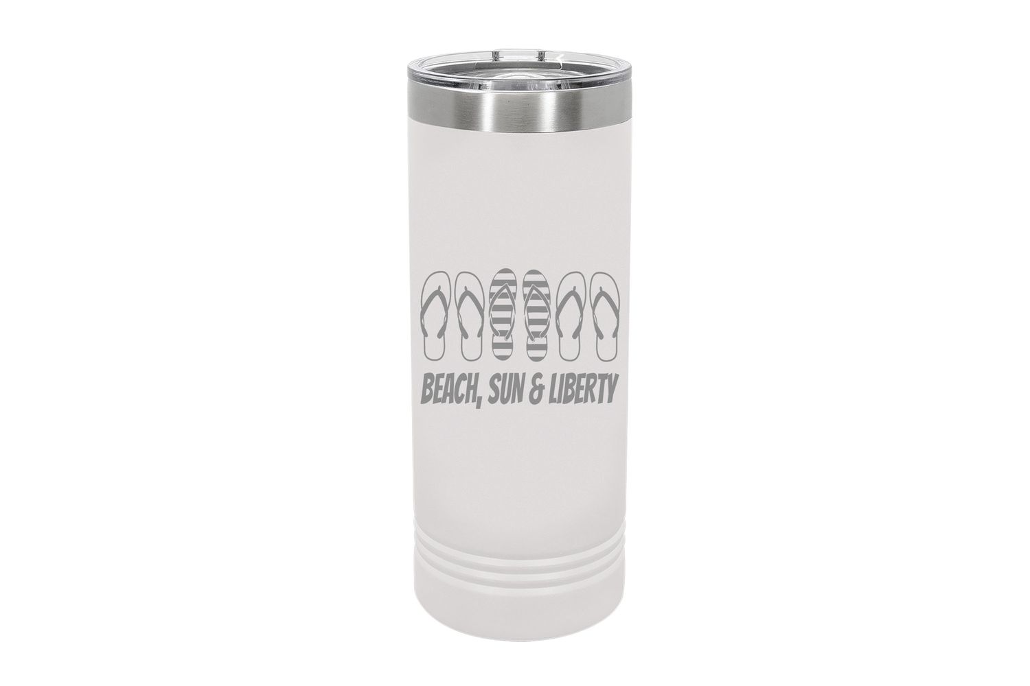 Skinny 22 oz Beach Sun Liberty Insulated Tumbler