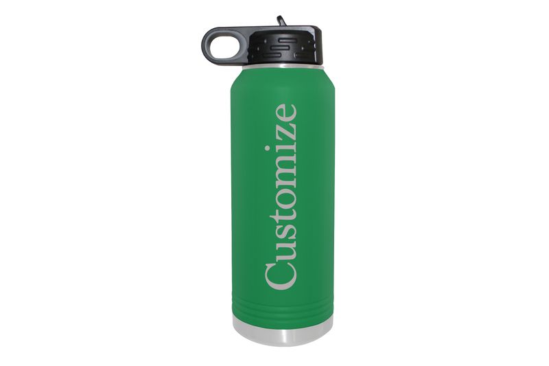 GREEN Customize Your Way - Insulated Water Bottle 32 oz